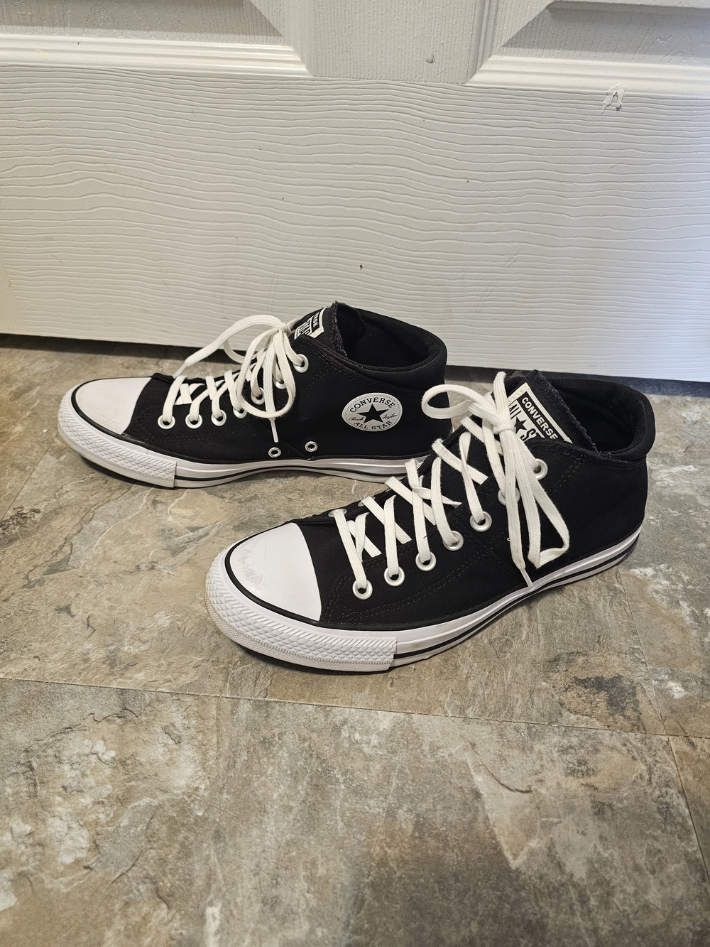 Converse Chuck Taylor All Star High Top Sneakers - Black Size 10 Womens